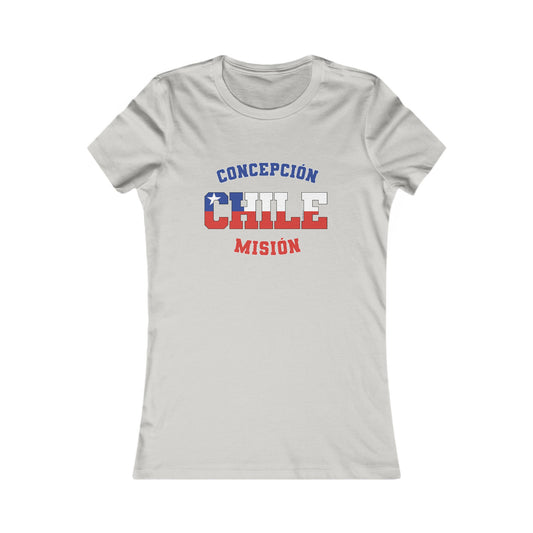 Chile Concepcion Spanish - Ladies' New Favorite Tee