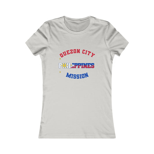 Philippines Quezon City English - Ladies' New Favorite Tee