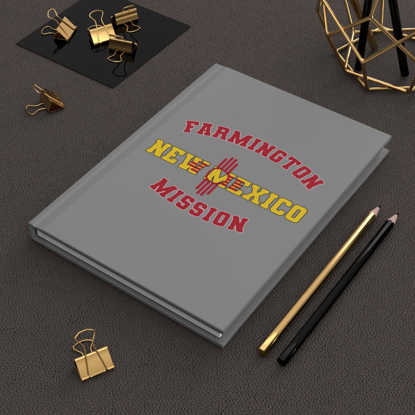 New Mexico Farmington English - Hardcover Journal