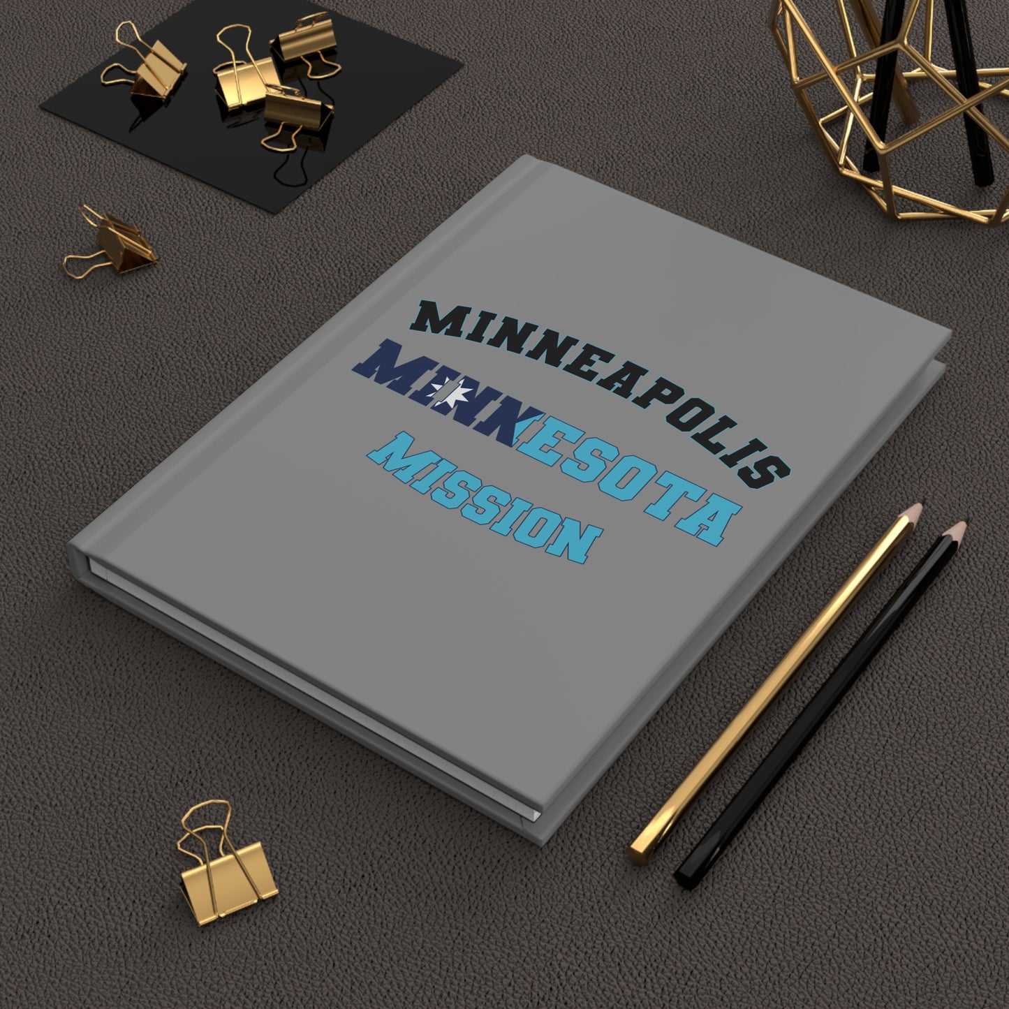 Minnesota Minneapolis English - Hardcover Journal