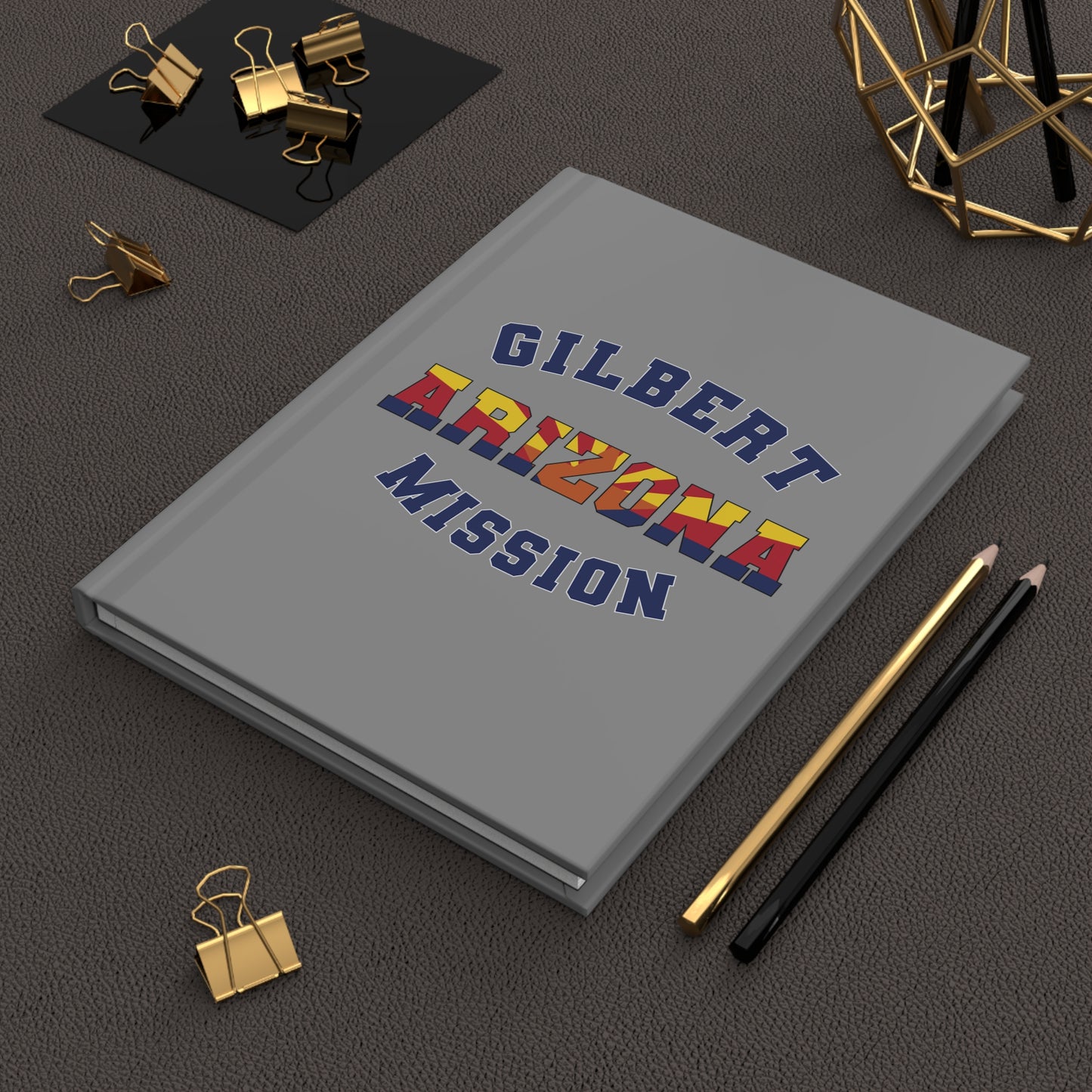 Arizona Gilbert English - Hardcover Journal