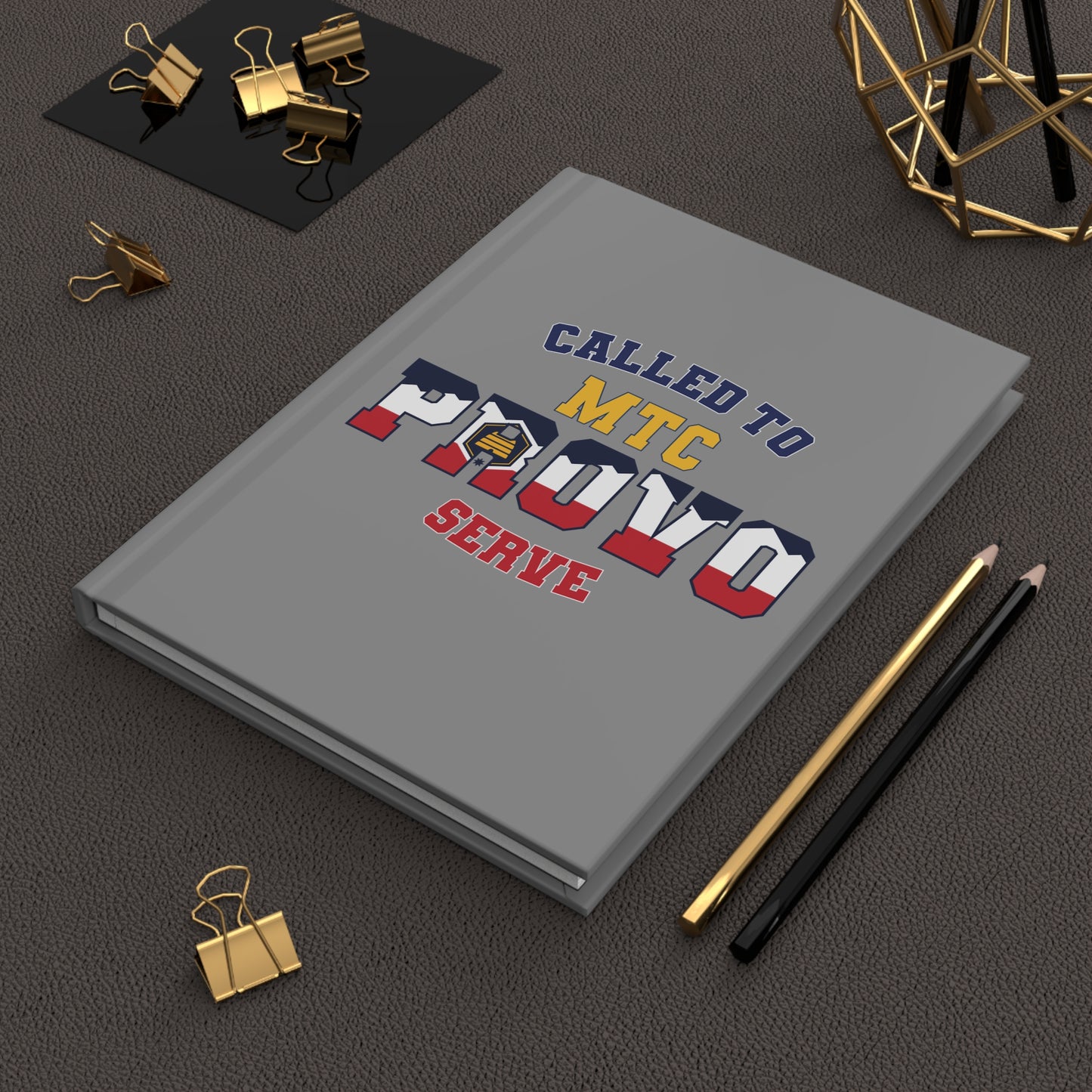 Provo MTC English - New Utah Flag - Hardcover Journal