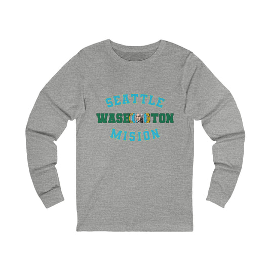 Washington Seattle Spanish - Unisex Long Sleeve Cotton Jersey