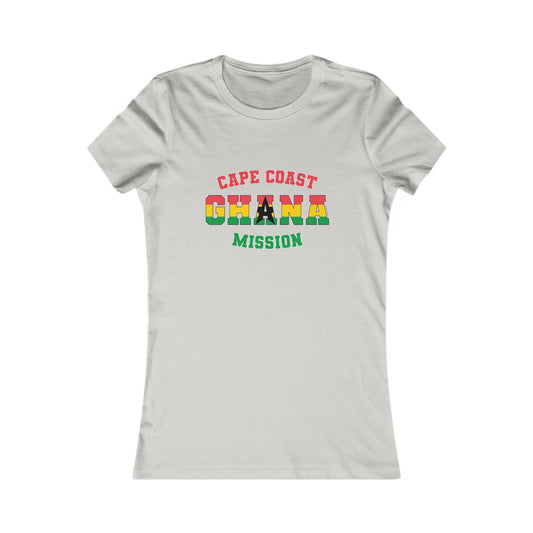 Ghana Cape Coast English - Ladies' New Favorite Tee