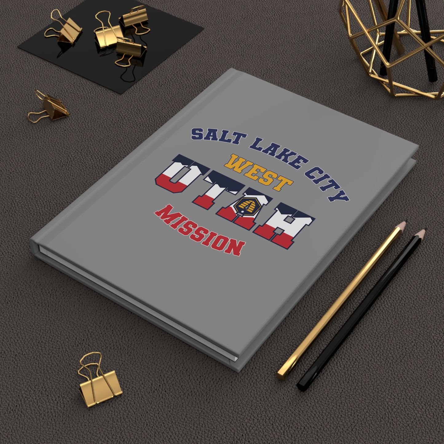 Utah Salt Lake City West English - Hardcover Journal