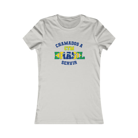Brazil MTC Portuguese - Ladies' New Favorite Tee