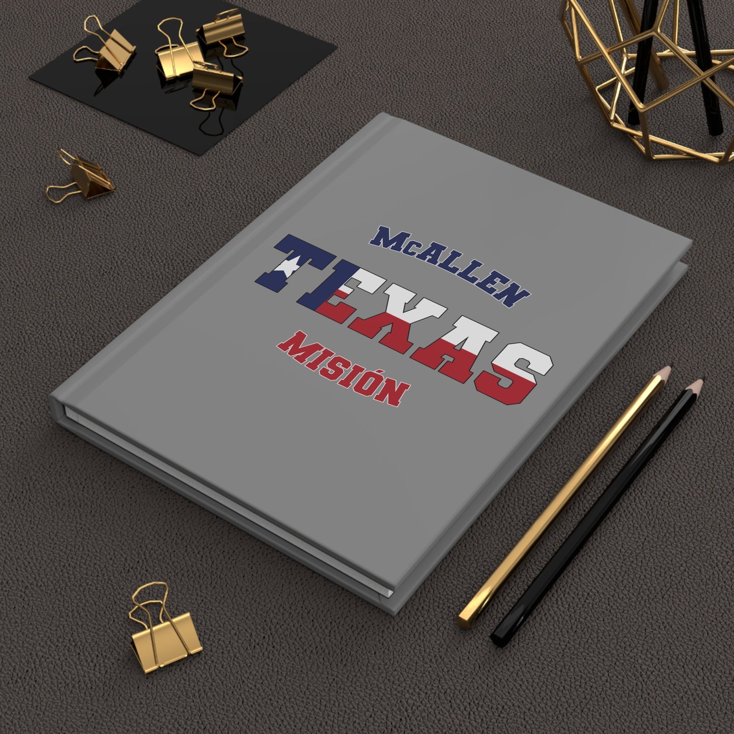 Texas McAllen Spanish - Hardcover Journal