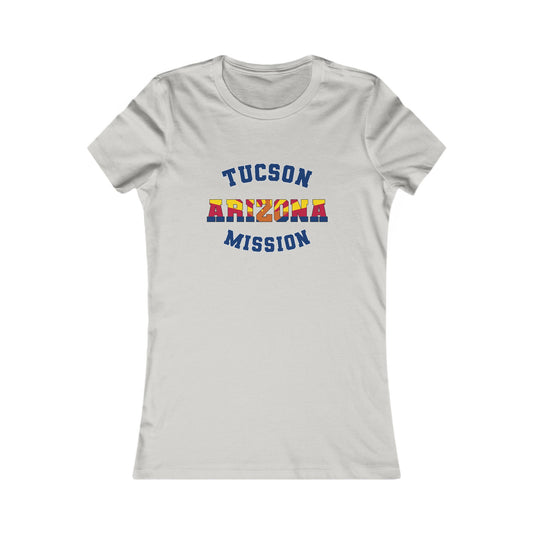 Arizona Tucson English - Ladies' New Favorite Tee