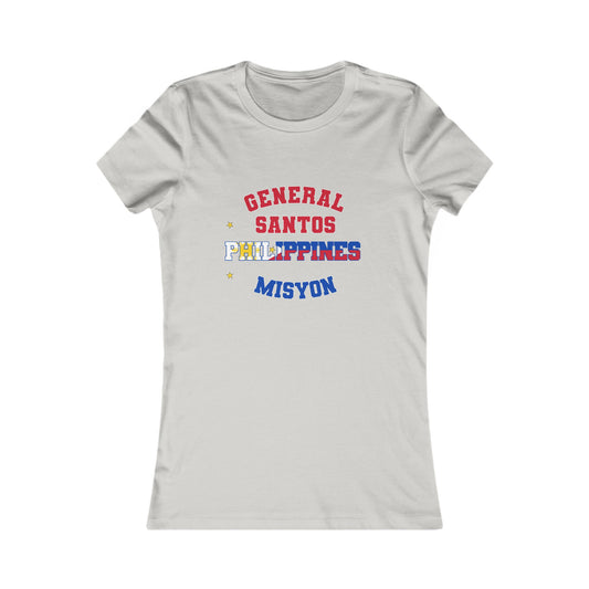 Philippines General Santos Tagalog - Ladies' New Favorite Tee