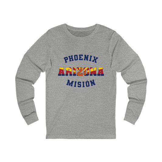Arizona Phoenix Spanish - Unisex Long Sleeve Cotton Jersey