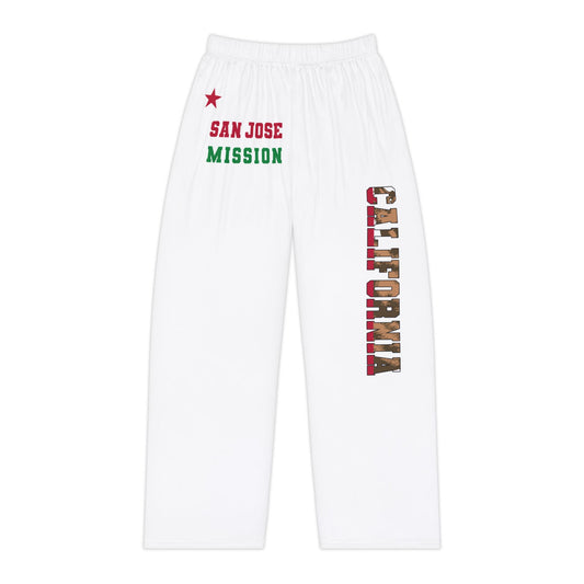 California San Jose English - Women's Lounge Pants, White