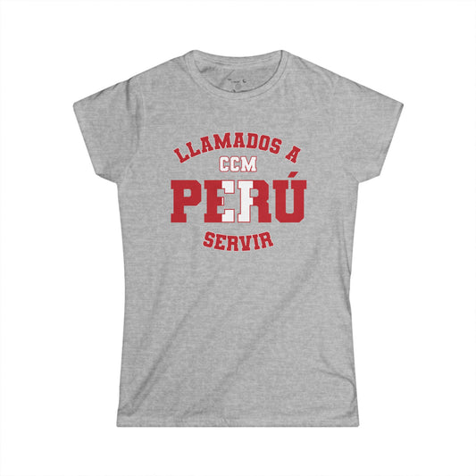 Peru MTC Spanish - The Classic P-Day Tee for Ladies