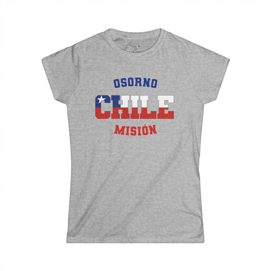 Chile Osorno Spanish - The Classic P-Day Tee for Ladies