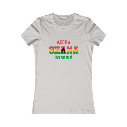 Ghana Accra English - Ladies' New Favorite Tee