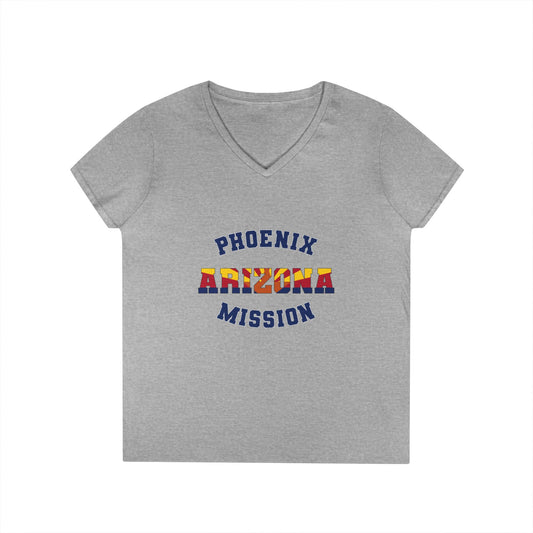 Arizona Phoenix English - Ladies' V-Neck T-Shirt