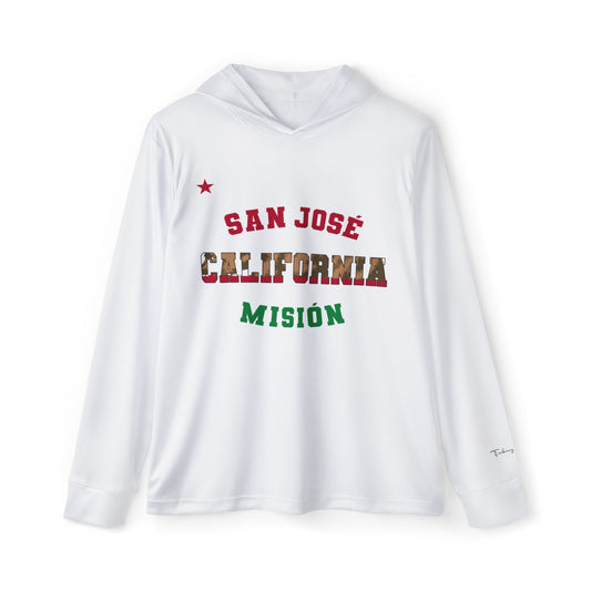 California San Jose Spanish - Men's Dri-Fit Hoodie, White
