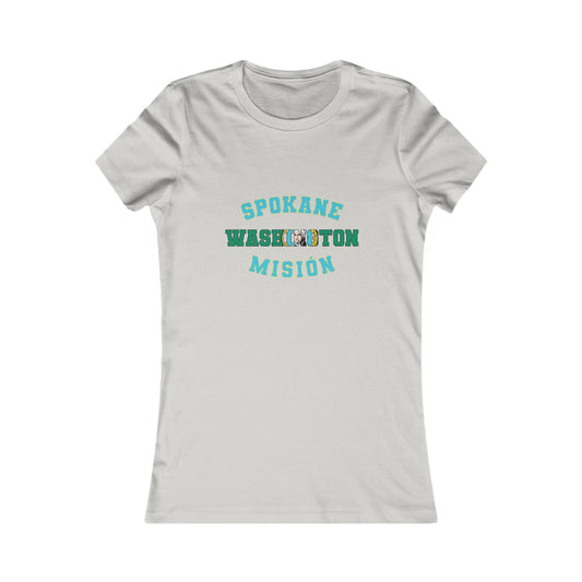 Washington Spokane Spanish - Ladies' New Favorite Tee