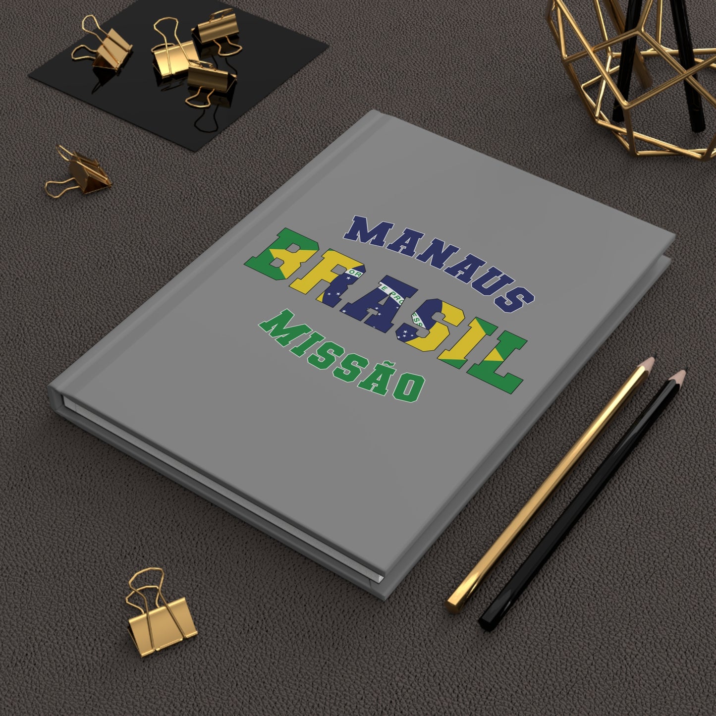 Brazil Manaus Portuguese - Hardcover Journal