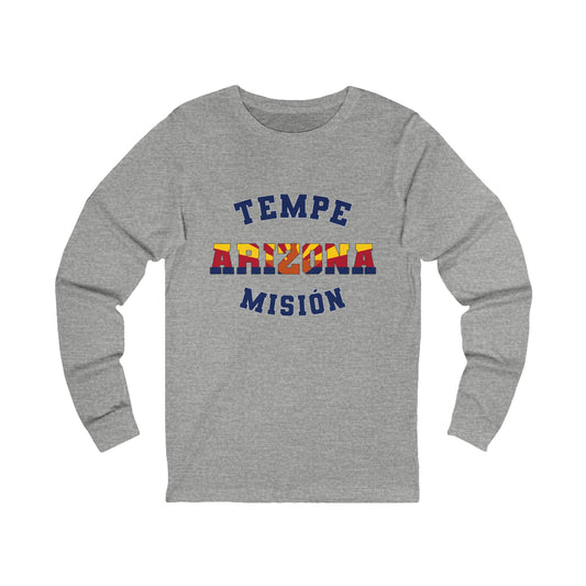 Arizona Tempe Spanish - Unisex Long Sleeve Cotton Jersey