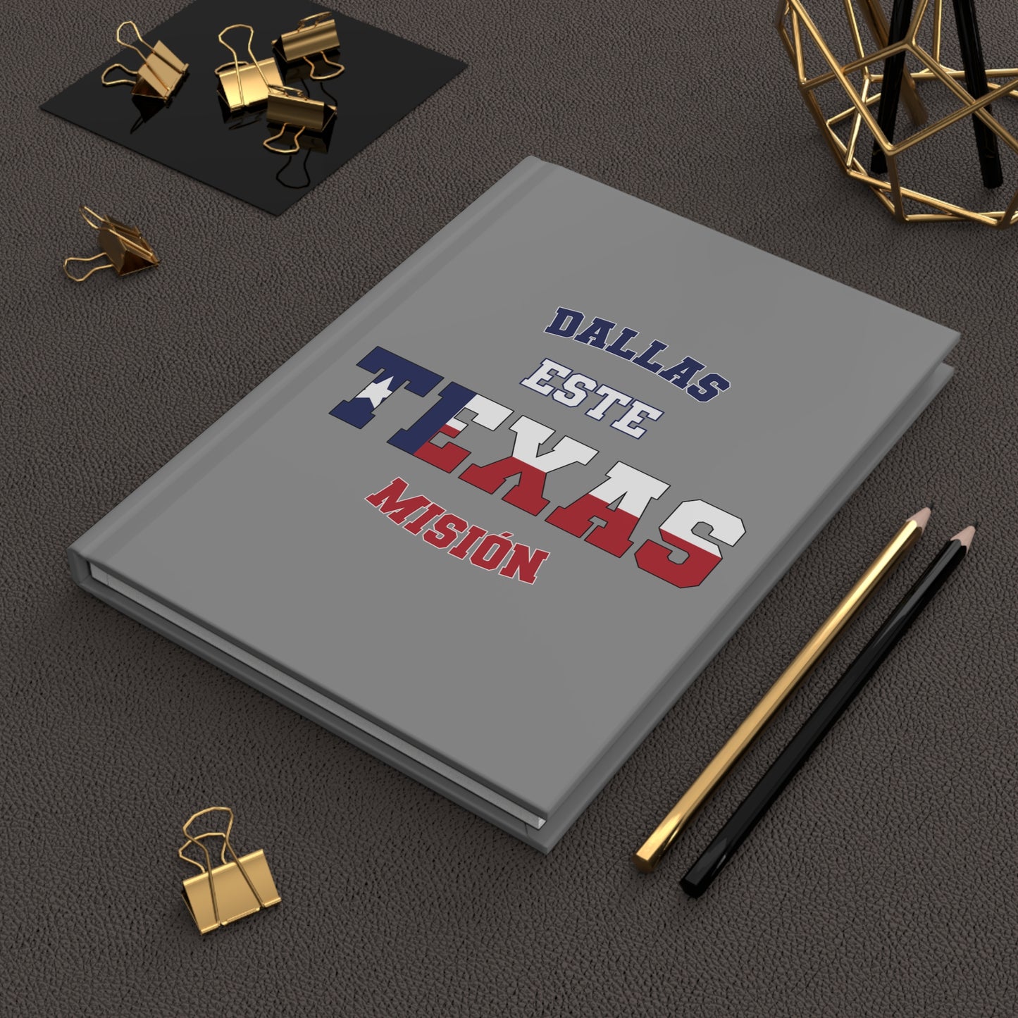 Texas Dallas East Spanish - Hardcover Journal