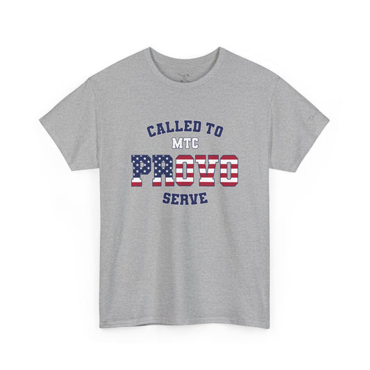 Provo MTC English USA Flag - The Classic P-Day T-Shirt