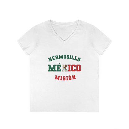 Mexico Hermosillo Spanish - Ladies' V-Neck T-Shirt