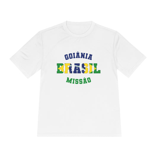 Brazil Goiania  Portuguese - Unisex Dri-Fit Tee
