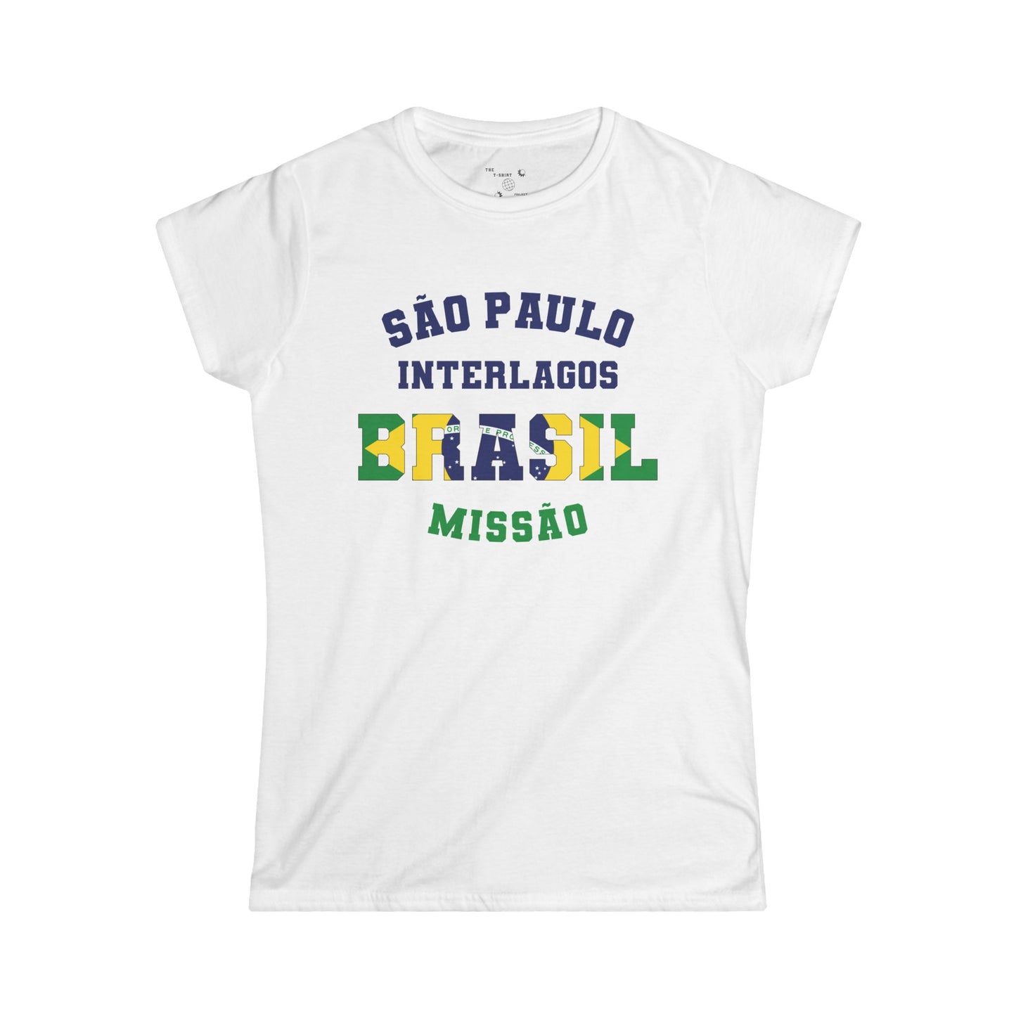 Brazil Sao Paulo Interlagos Portuguese - The Classic P-Day Tee for Ladies