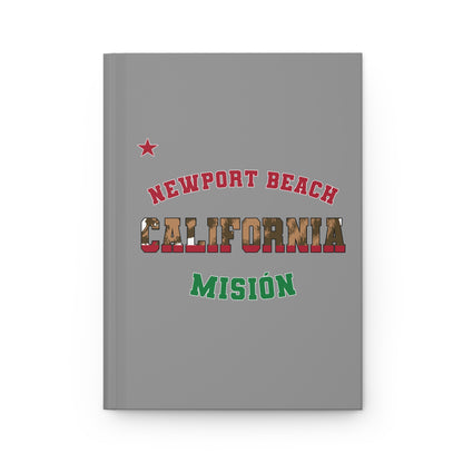 California Newport Beach Spanish - Hardcover Journal