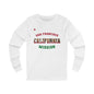 California San Francisco English - Unisex Long Sleeve Cotton Jersey