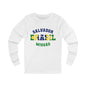Brazil Salvador Portuguese - Unisex Long Sleeve Cotton Jersey