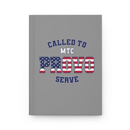 Provo MTC English - USA Flag - Hardcover Journal