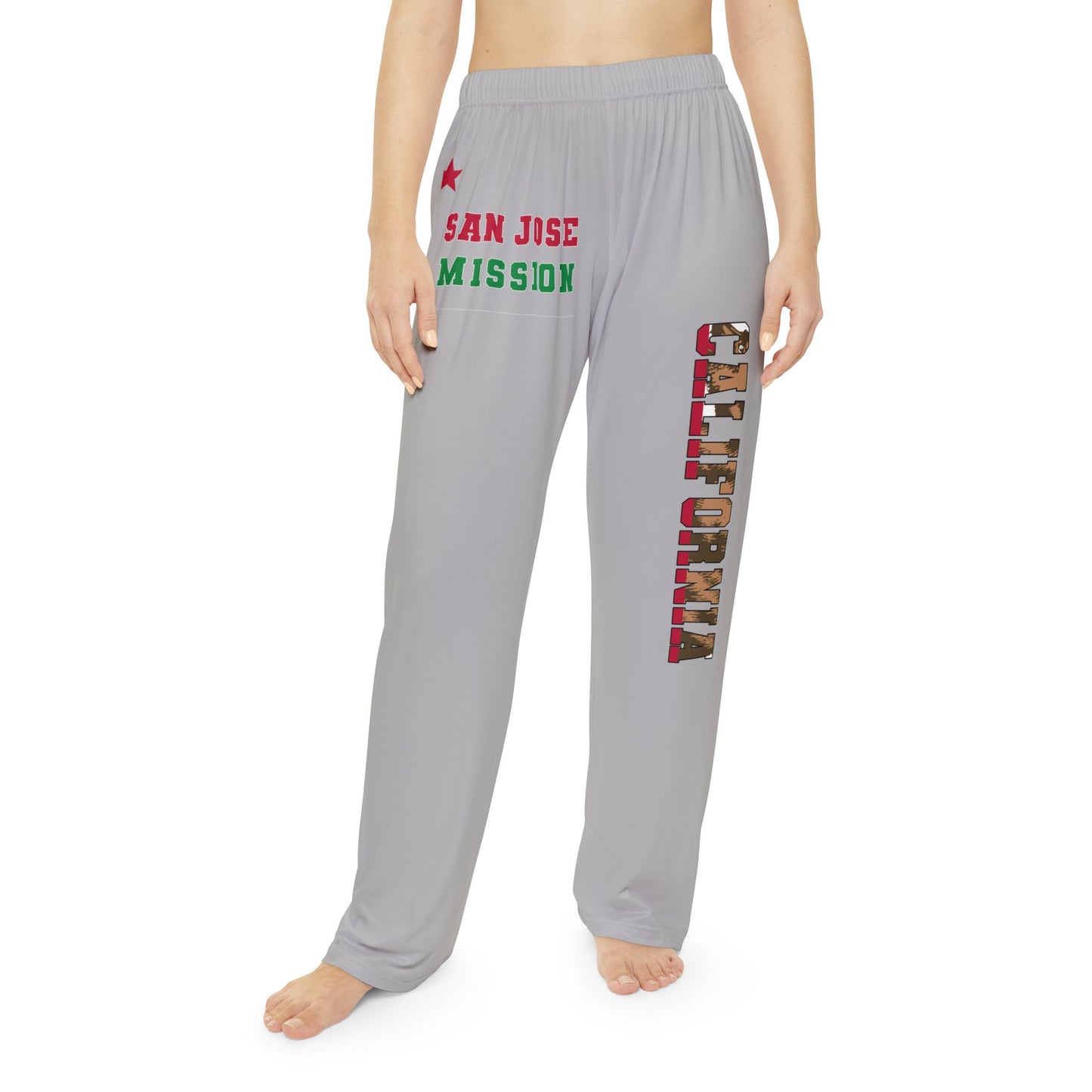 California San Jose English - Women's Lounge Pants, Light Gray