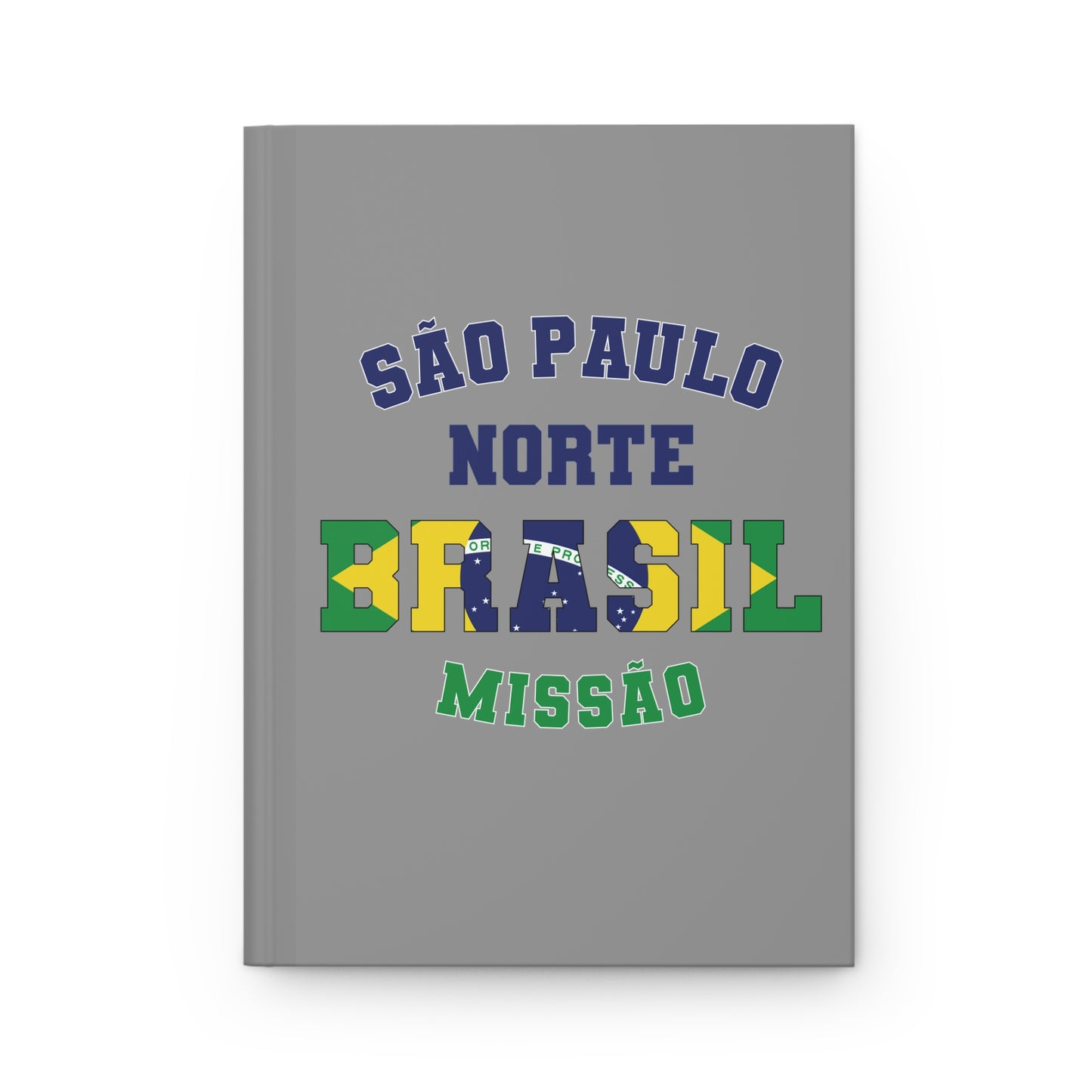 Brazil Sao Paulo North Portuguese - Hardcover Journal