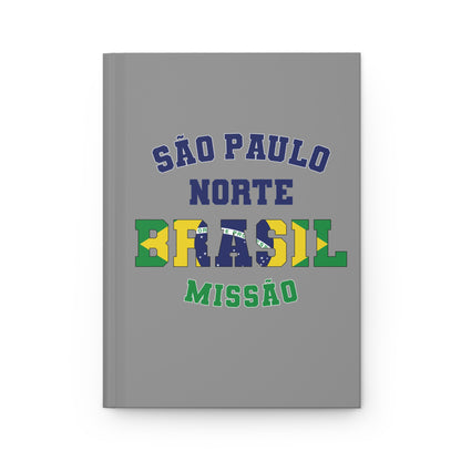 Brazil Sao Paulo North Portuguese - Hardcover Journal