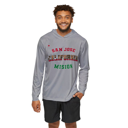 California San Jose Spanish - Men's Dri-Fit Hoodie, Light Gray