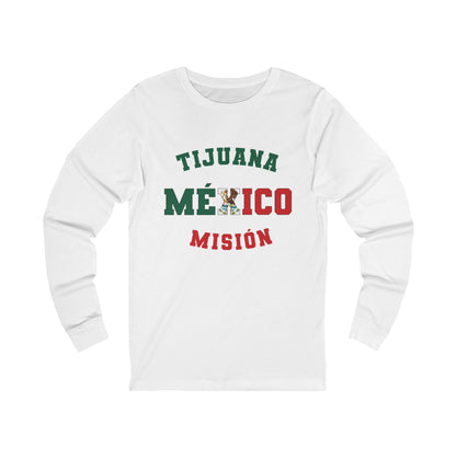 Mexico Tijuana Spanish - Unisex Long Sleeve Cotton Jersey