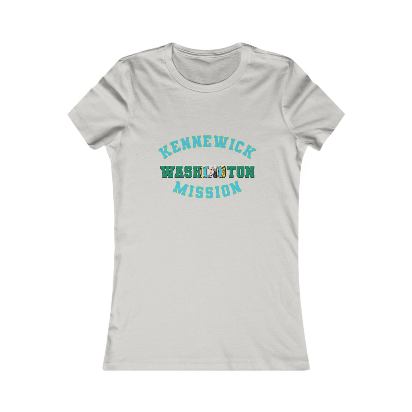 Washington Kennewick English - Ladies' New Favorite Tee