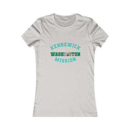 Washington Kennewick English - Ladies' New Favorite Tee