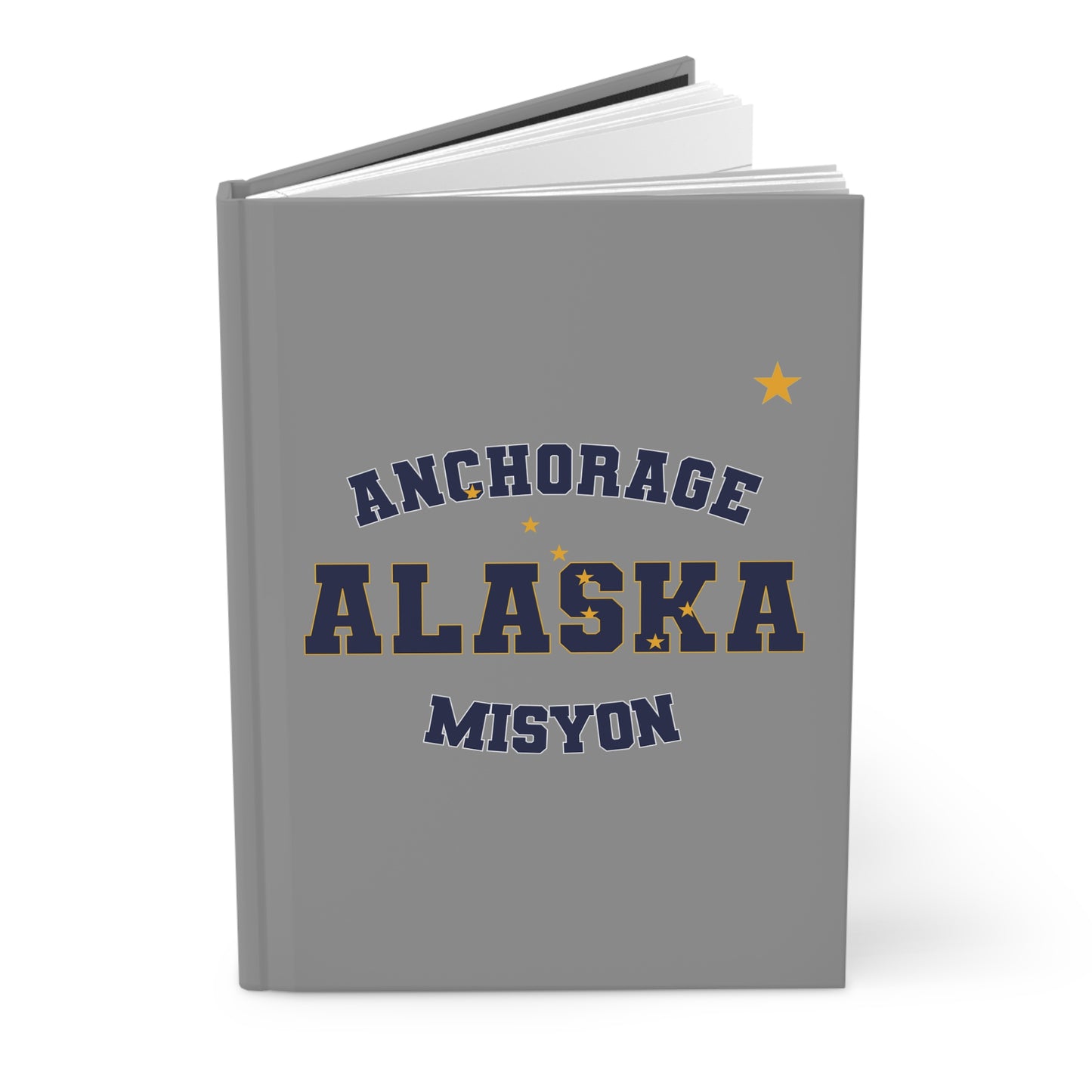 Alaska Anchorage Tagalog - Hardcover Journal