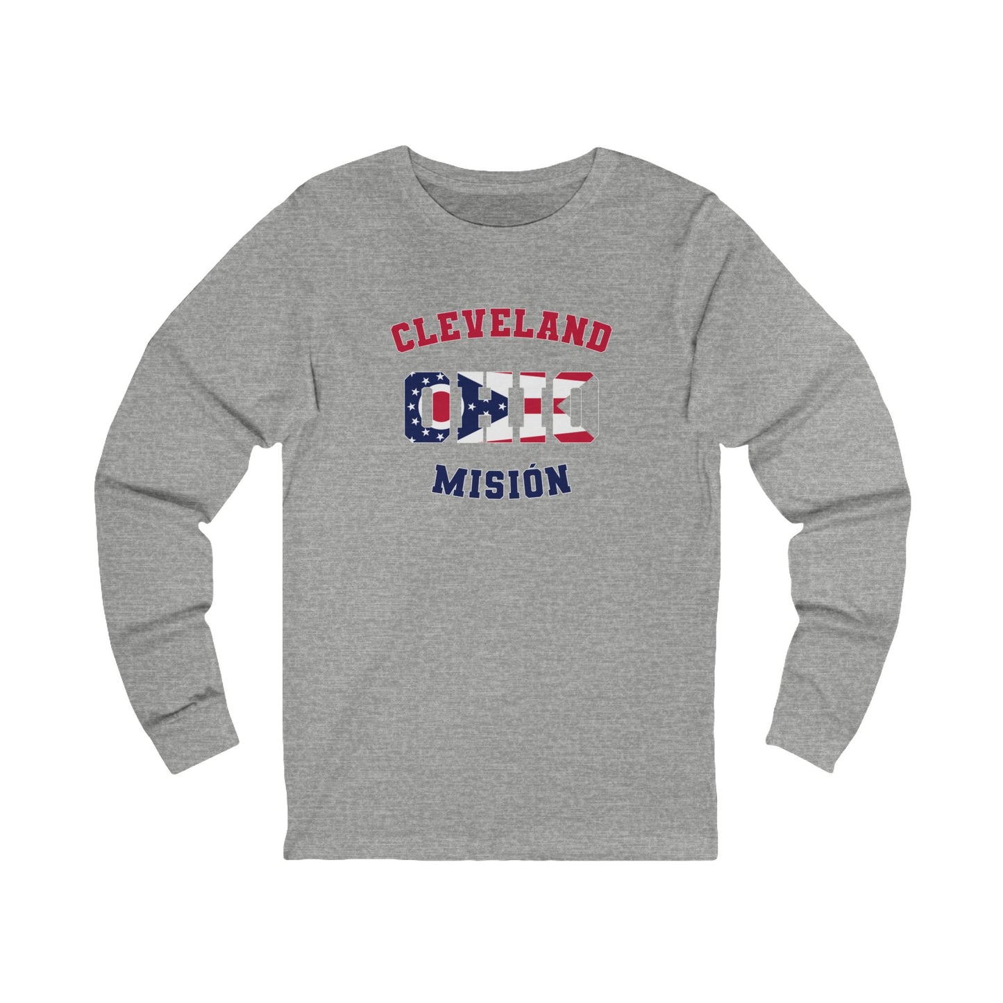 Ohio Cleveland Spanish - Unisex Long Sleeve Cotton Jersey