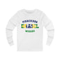 Brazil Piracicaba Portuguese - Unisex Long Sleeve Cotton Jersey