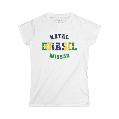 Brazil Natal Portuguese - The Classic P-Day Tee for Ladies