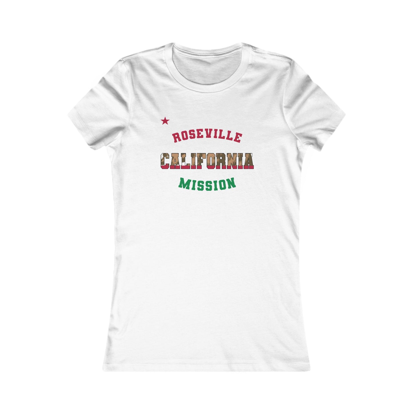 California Roseville English - Ladies' New Favorite Tee