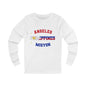 Philippines Angeles Tagalog - Unisex Long Sleeve Cotton Jersey