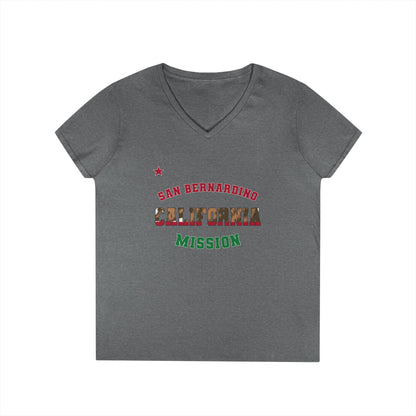 California San Bernadino English - Ladies' V-Neck T-Shirt