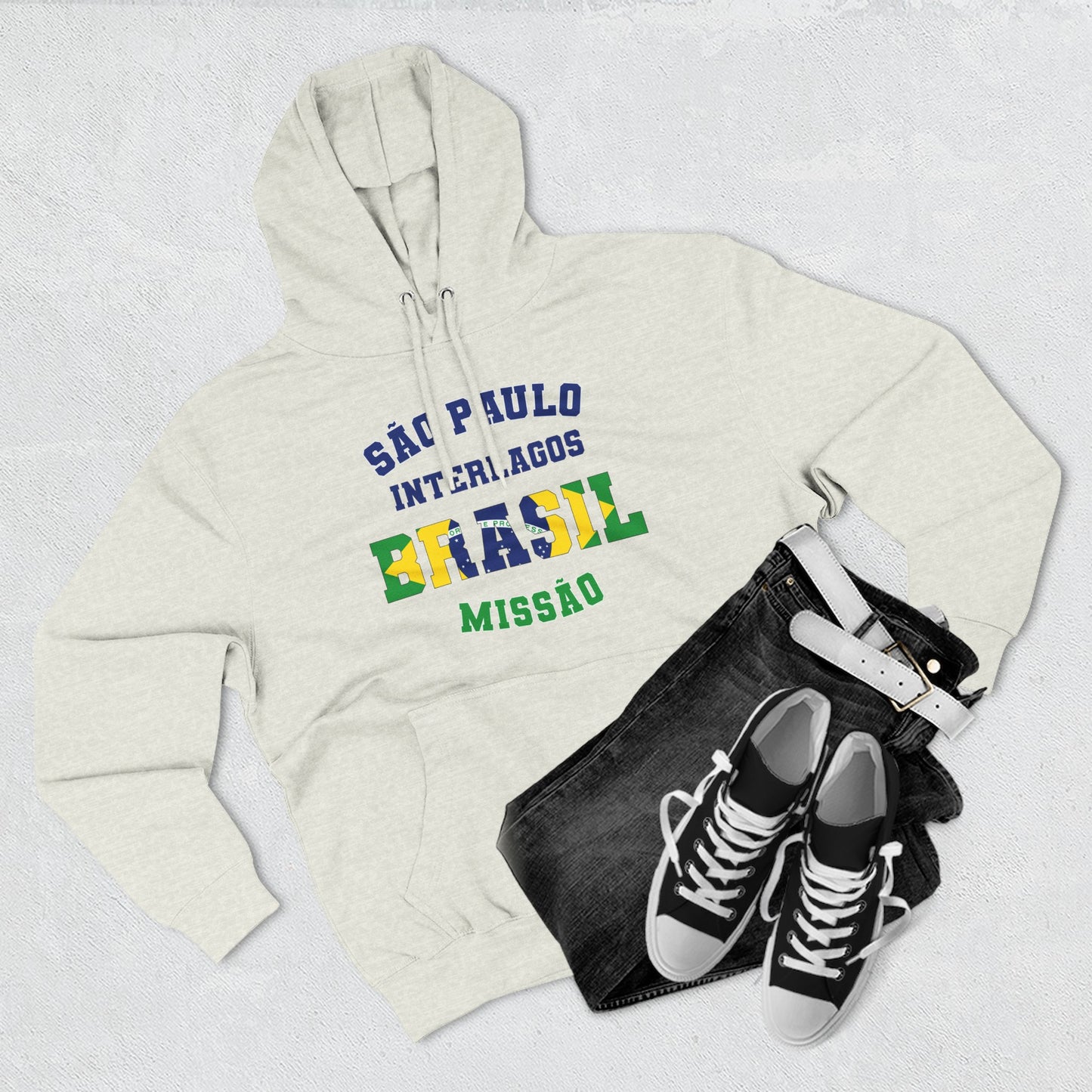 Brazil Sao Paulo Interlagos Portuguese - The Relaxed Hoodie