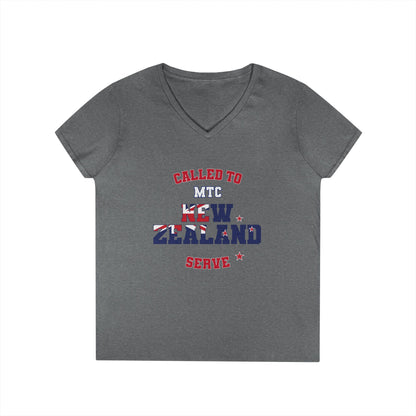 New Zealand MTC English - Ladies' V-Neck T-Shirt