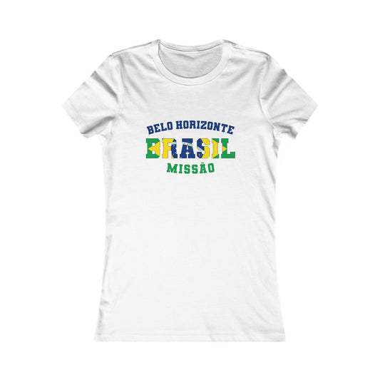 Brazil Belo Horizonte Portuguese - Ladies' New Favorite Tee