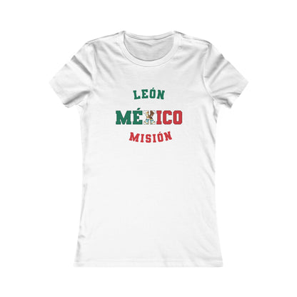 Mexico Leon Spanish - Ladies' New Favorite Tee